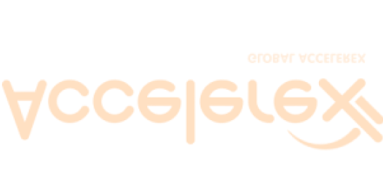 Accelerex reflection logo